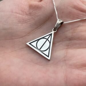 Pingente em prata harry potter