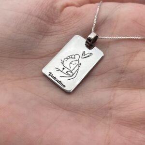 Pingente em prata mãe
