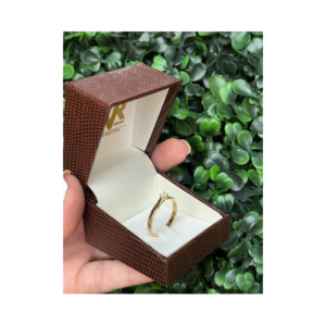 Solitário em ouro 18k