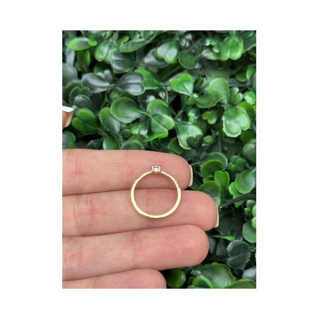 Solitário em ouro 18k - Imagem 5