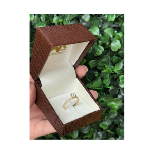 Solitário em ouro 18k