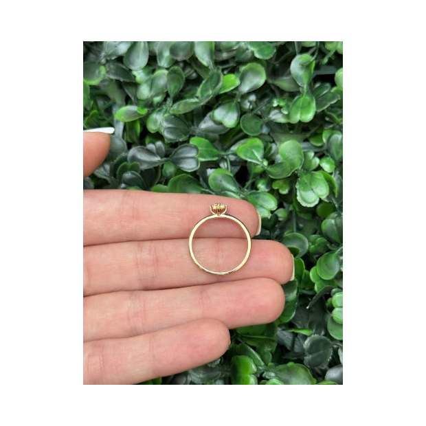 Solitário em ouro 18k - Imagem 4