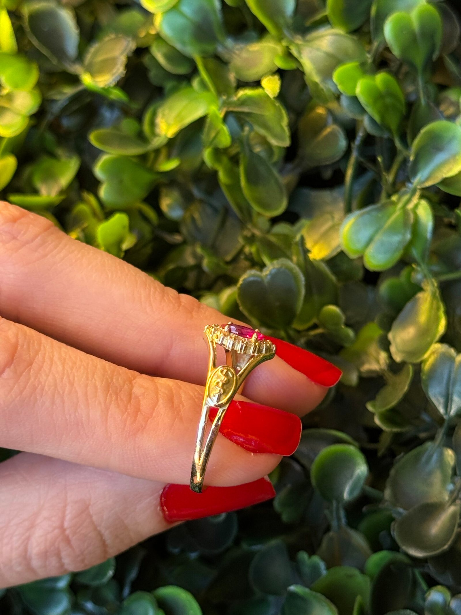 Anel de formatura em ouro 18k - Imagem 7