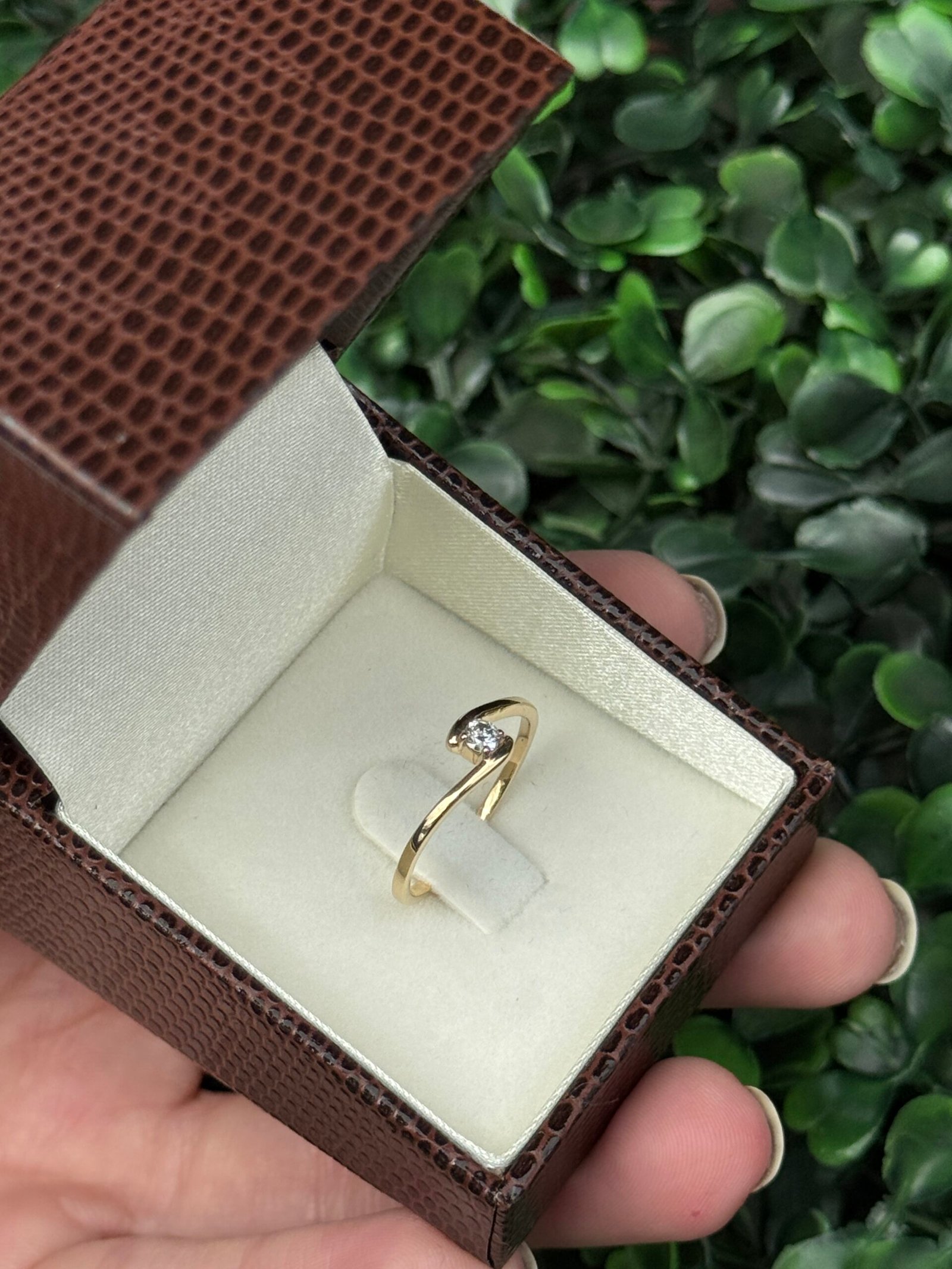 Solitário em ouro 18k - Imagem 4