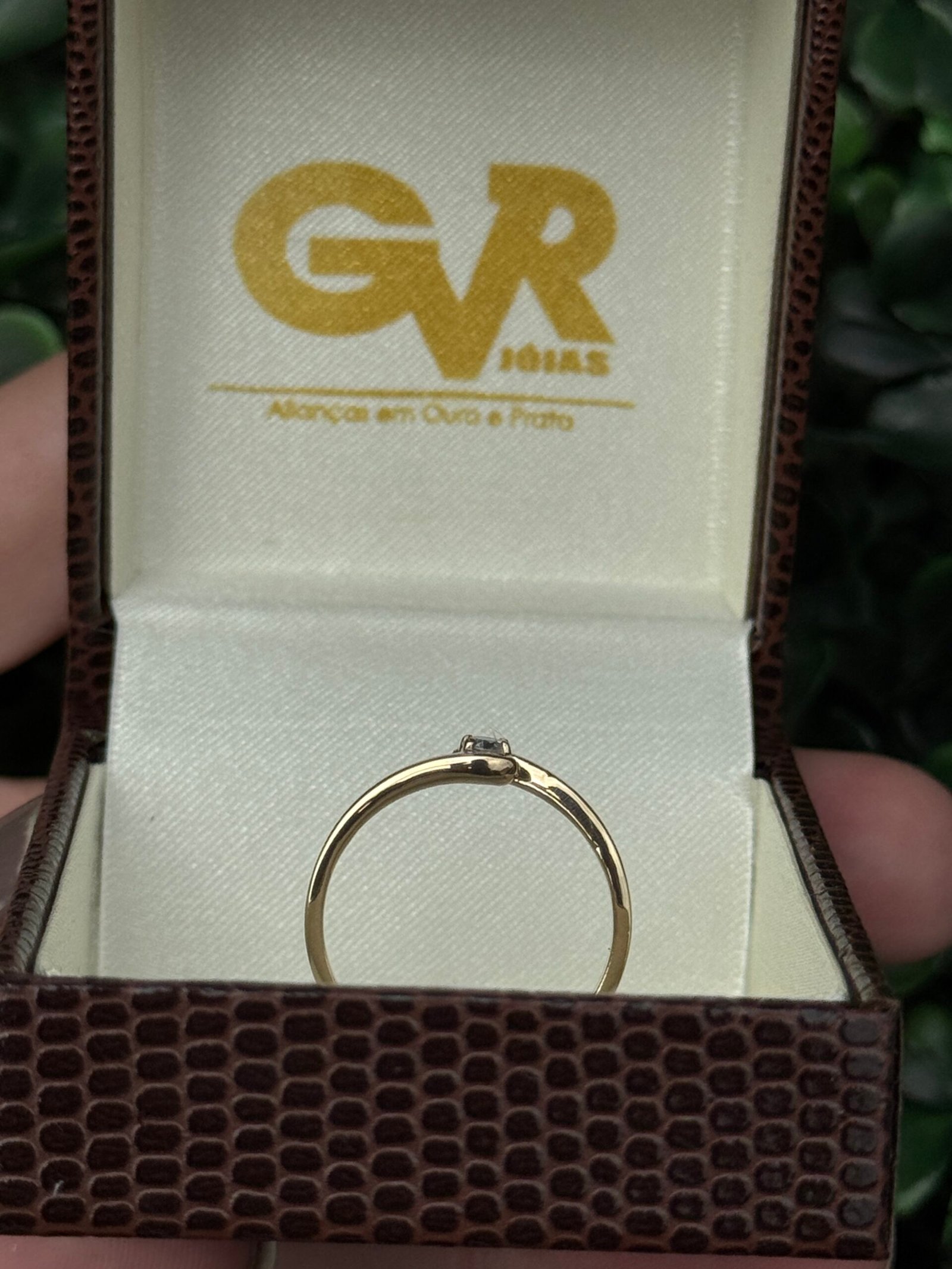 Solitário em ouro 18k - Imagem 3