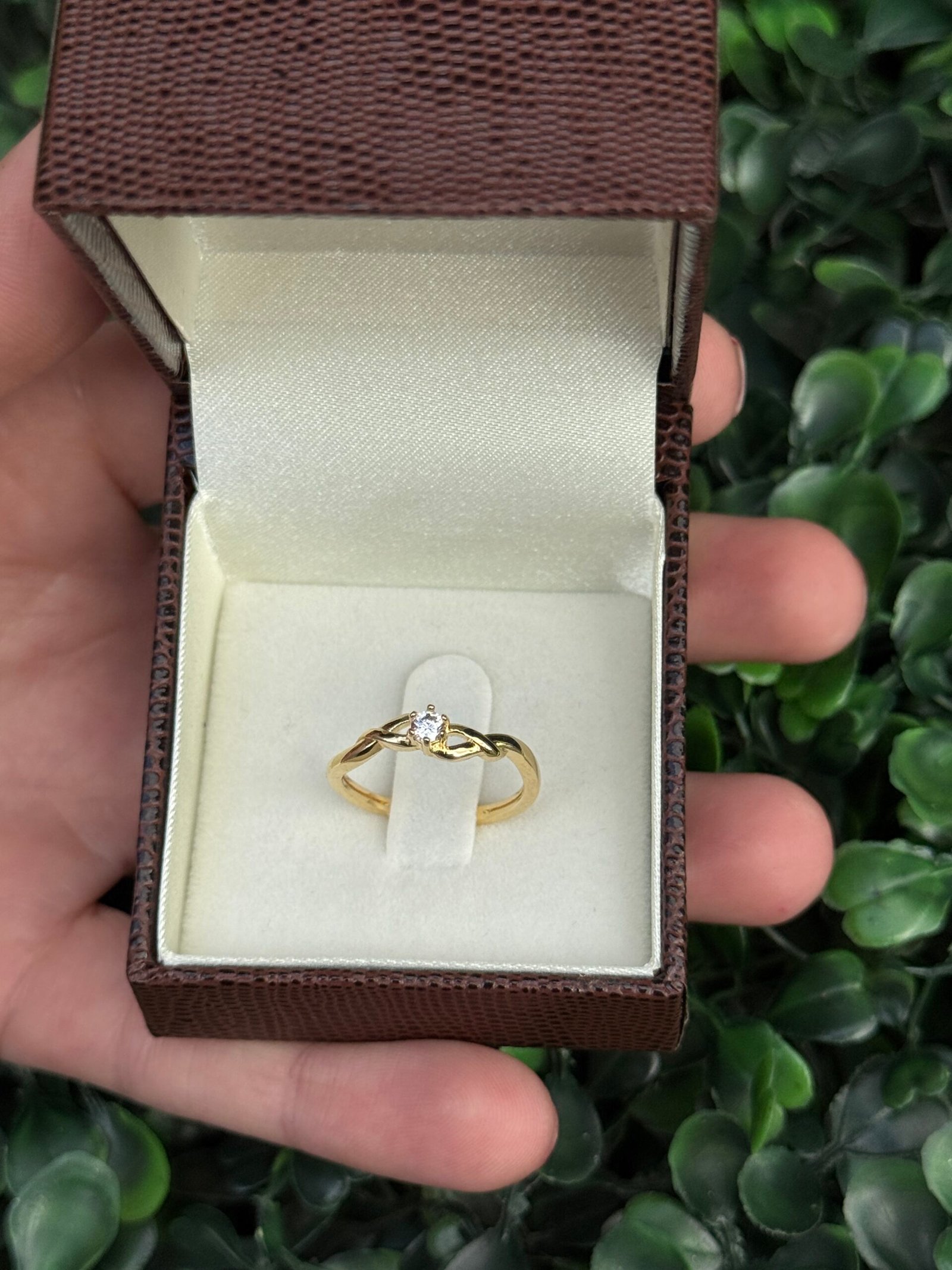 Solitário em ouro 18k - Imagem 3
