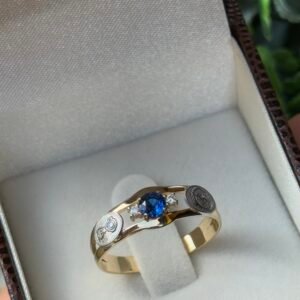 Anel de formatura em ouro 18k