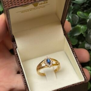 Anel de formatura em ouro 18k