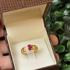 Anel de formatura em ouro 18k