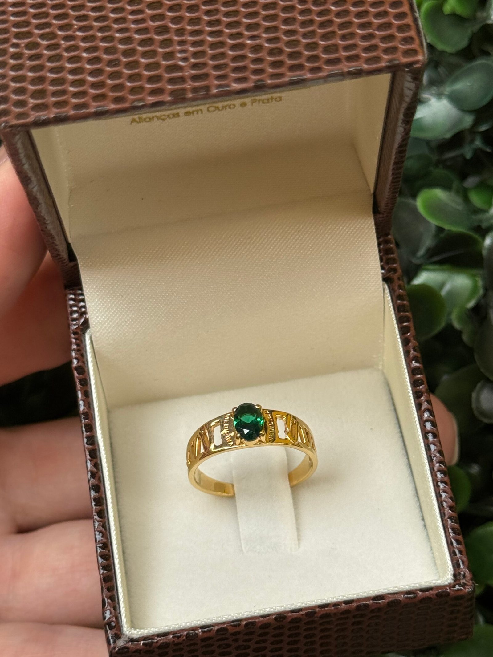 Anel de formatura em ouro 18k - Imagem 3