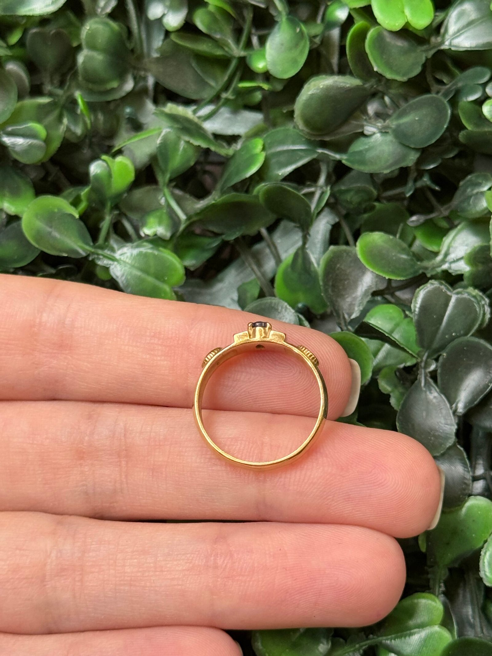 Anel de formatura em ouro 18k - Imagem 7