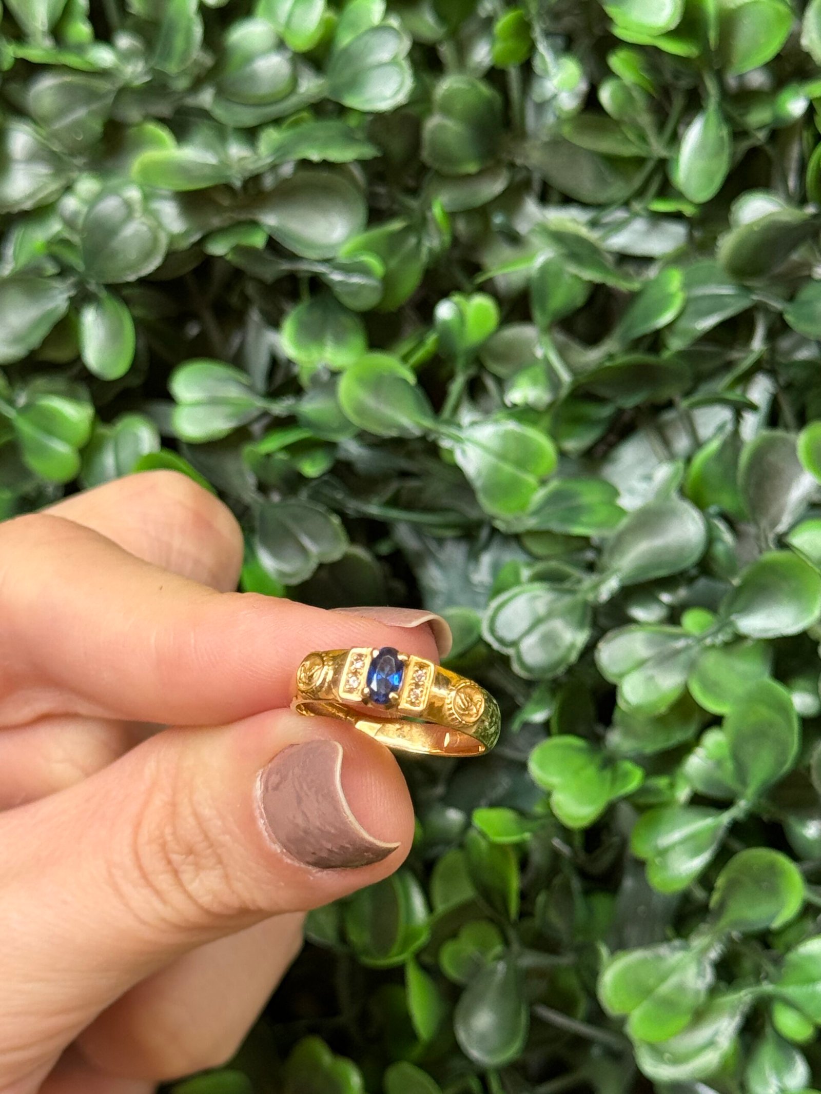 Anel de formatura em ouro 18k - Imagem 4