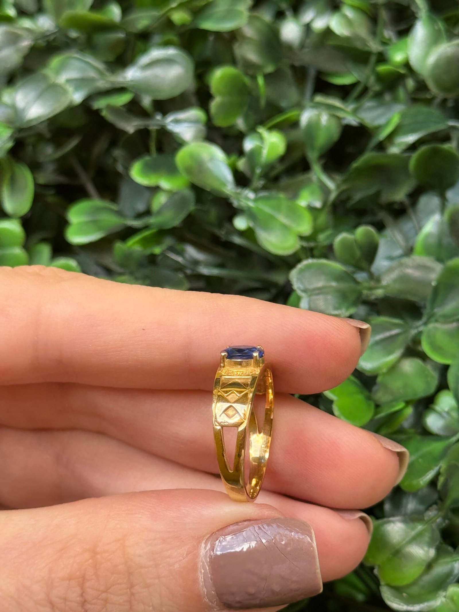 Anel de formatura em ouro 18k - Imagem 7