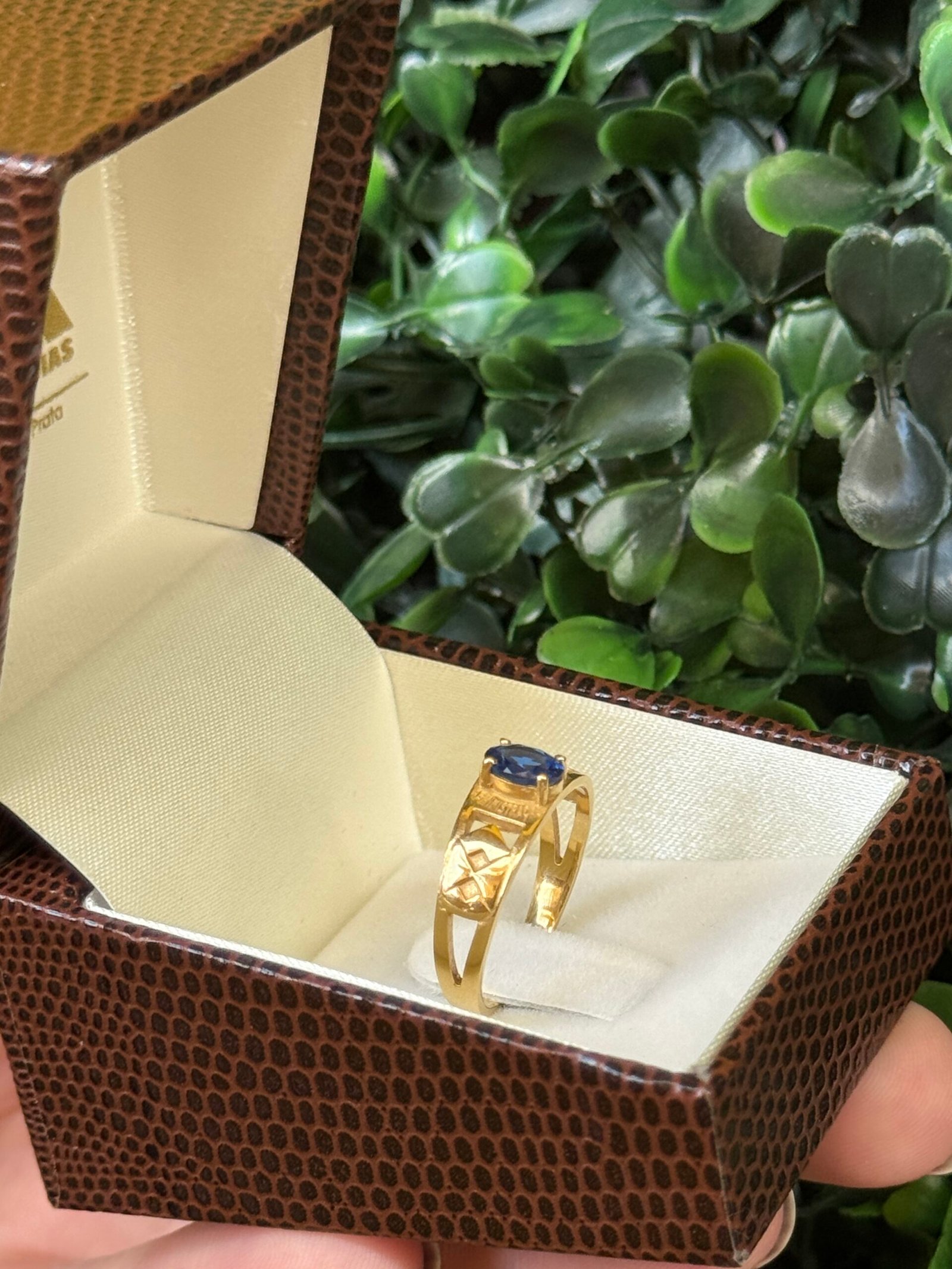 Anel de formatura em ouro 18k - Imagem 3