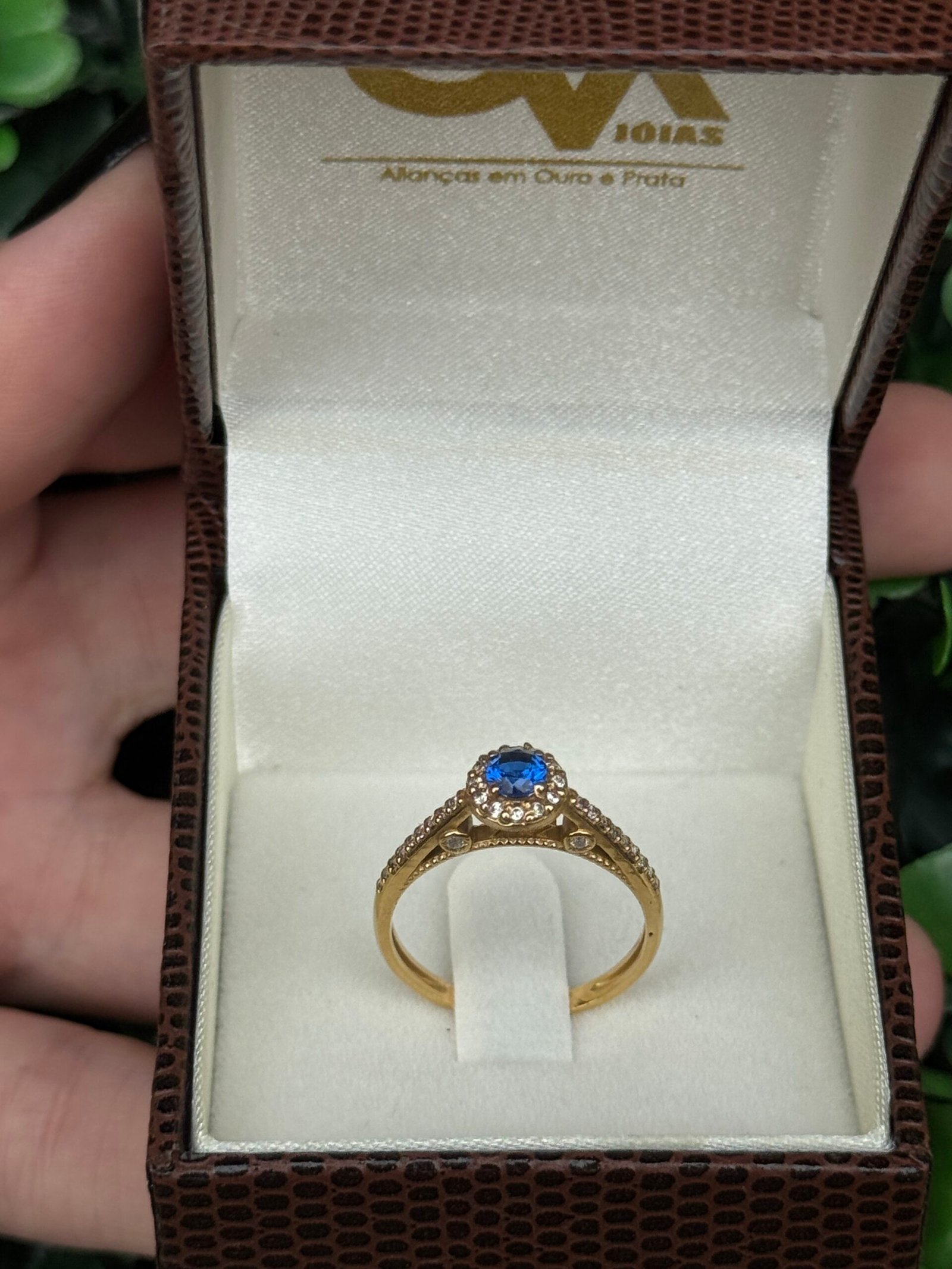 Anel de formatura em ouro 18k