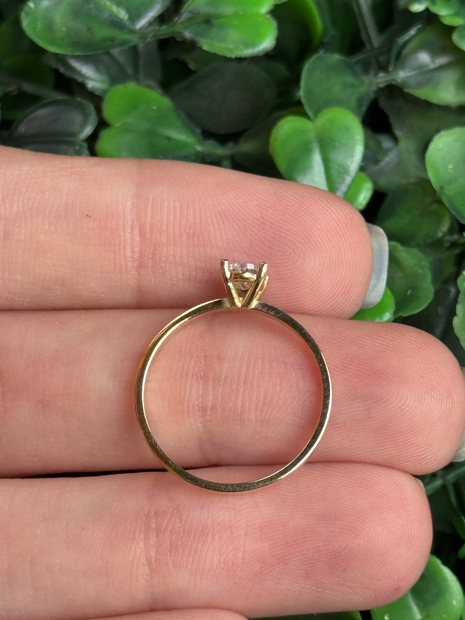Solitário em ouro 18k - Imagem 6