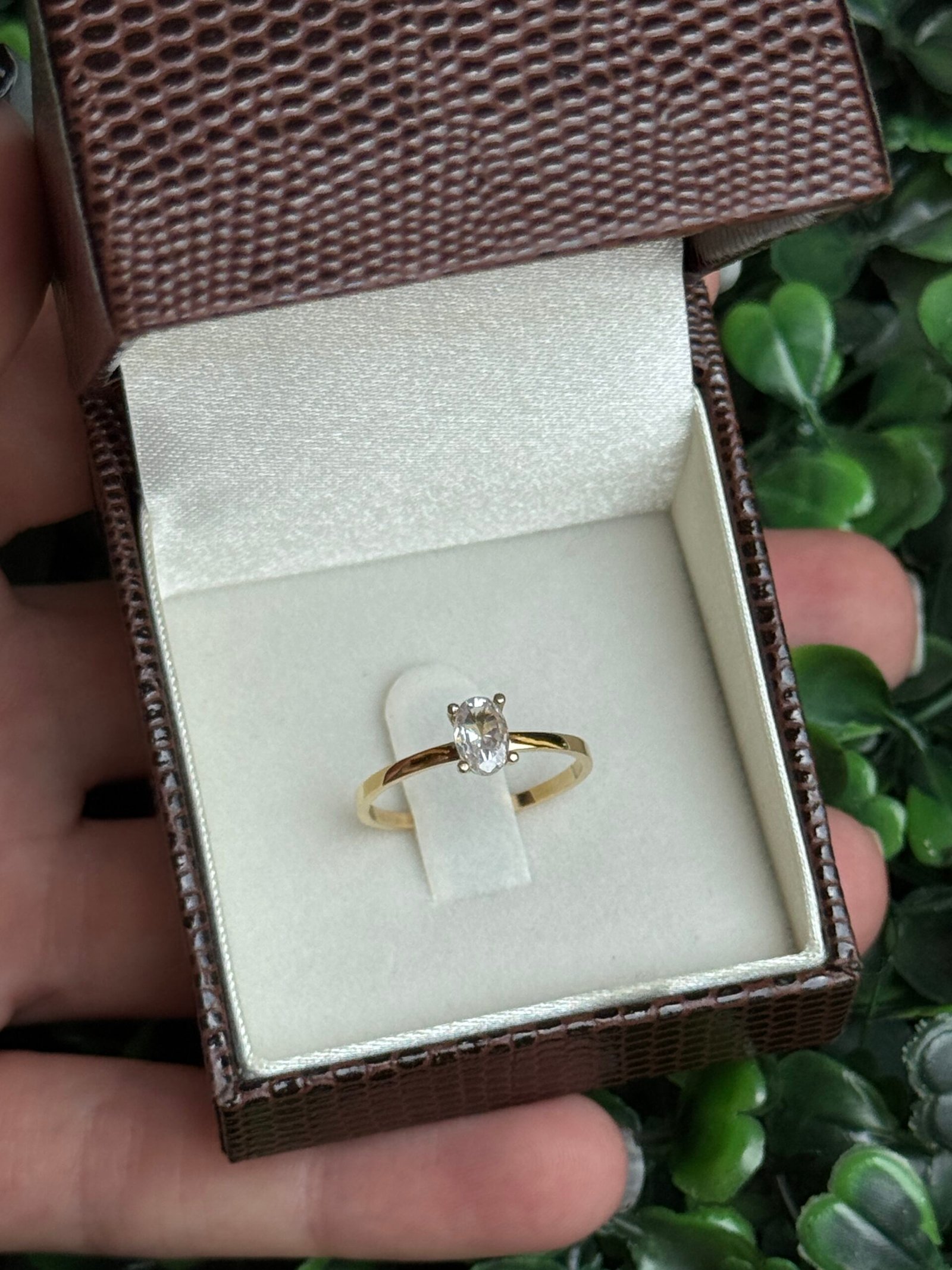 Solitário em ouro 18k - Imagem 4