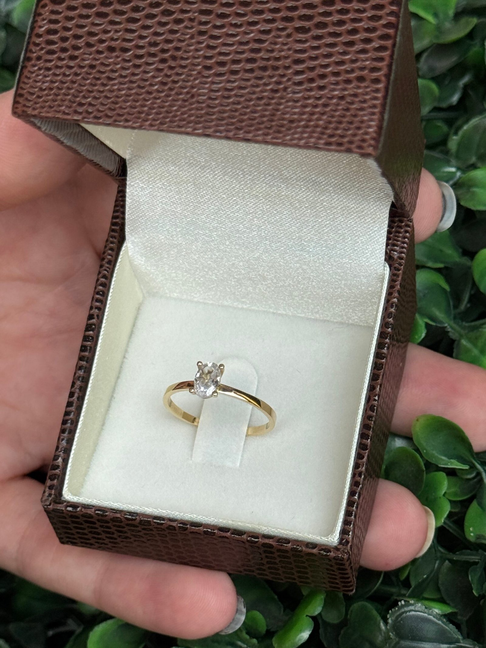 Solitário em ouro 18k - Imagem 3